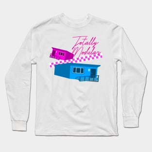 Totally Modular Funny Portable Building Long Sleeve T-Shirt